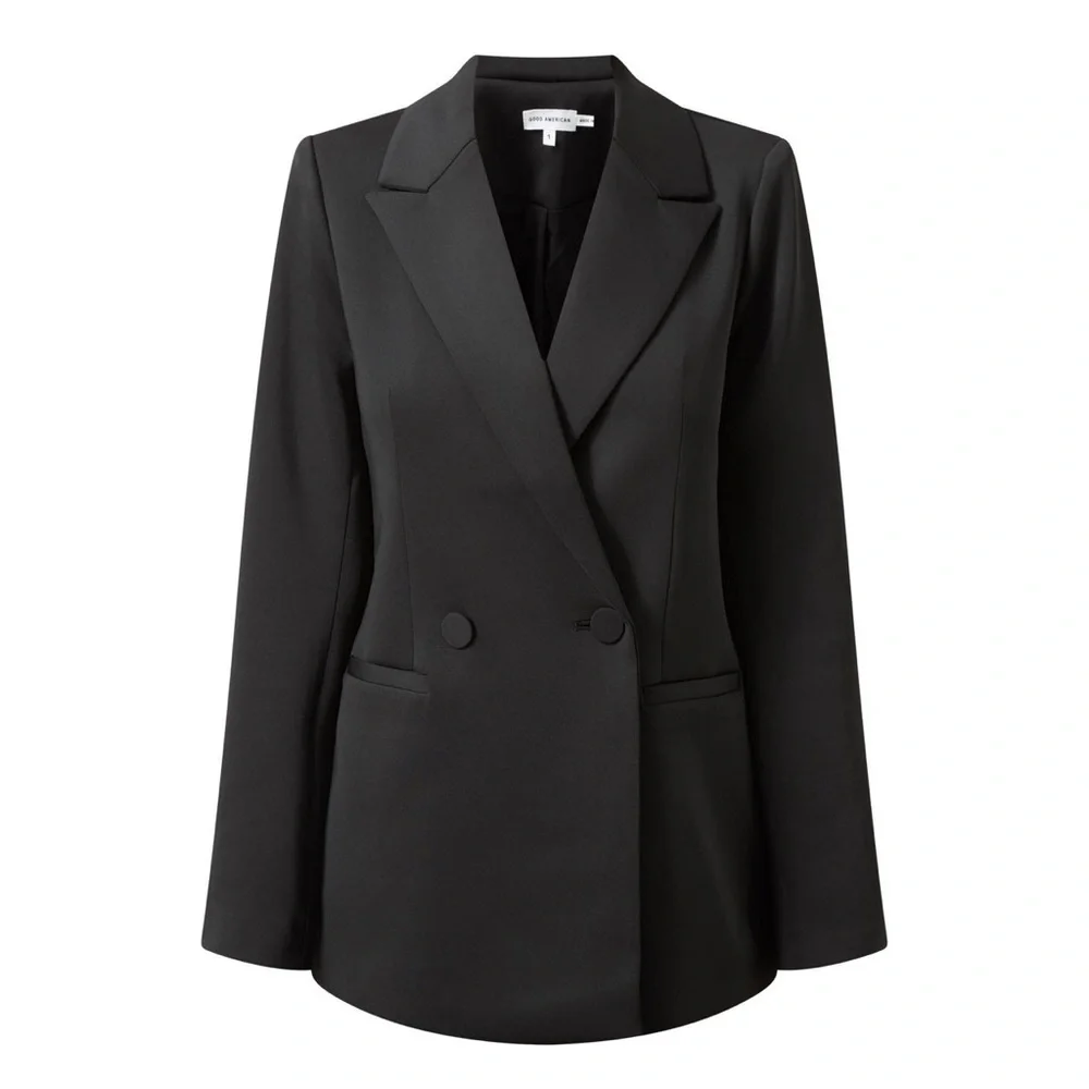 GOOD AMERICAN NWT SCUBA BLAZER 2.0